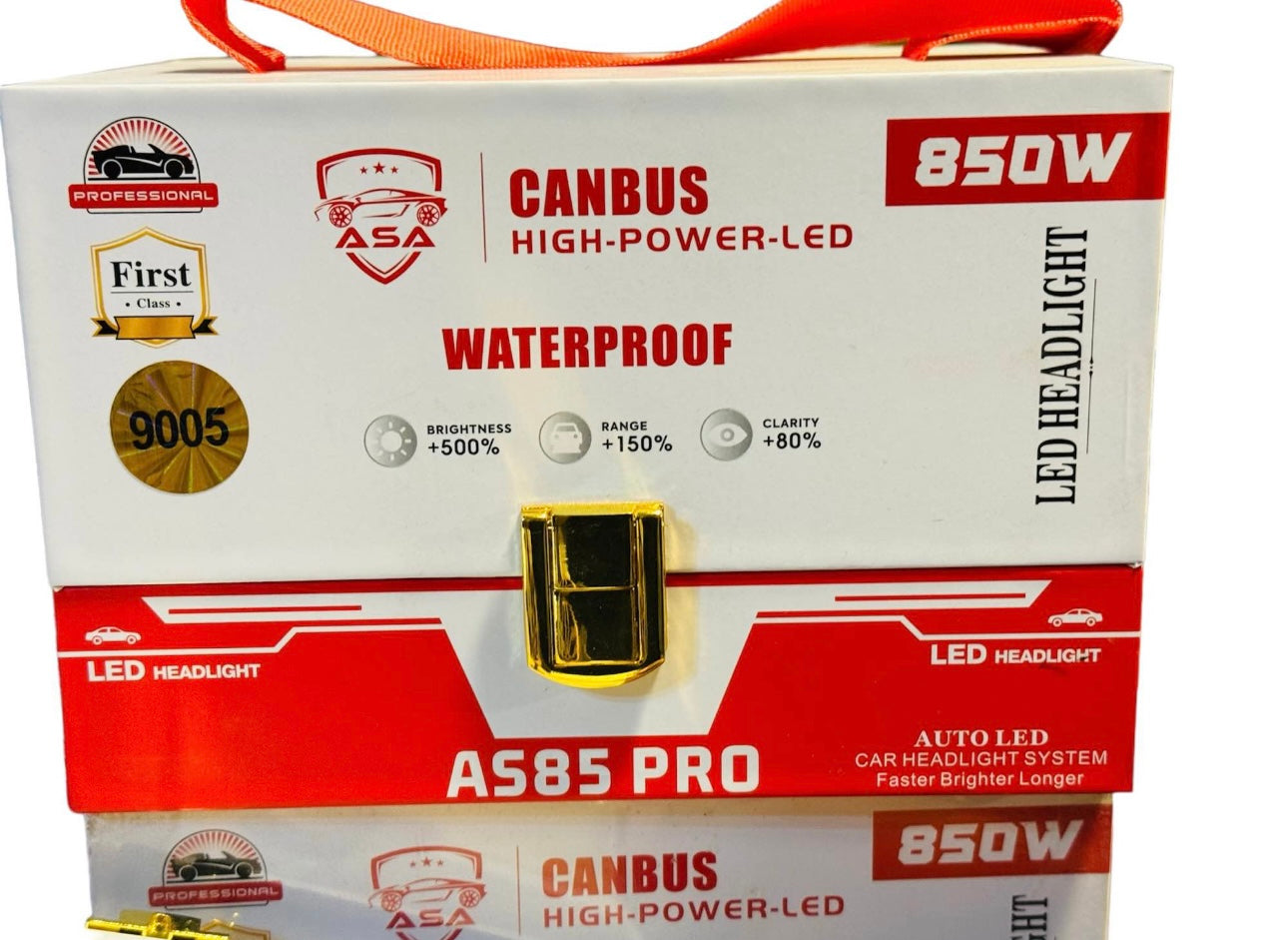 CANBUS AS85 PRO HIGH -POWER LED 850W (GIRPS H11 H4 9005) All cars