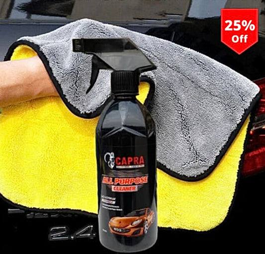 Capra All Purpose With MicroFiber Cloth Cleaner 500ml - Reconditioning All Interior & Exterior Surfaces